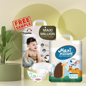 Vente chaude <span class=keywords><strong>Couche</strong></span> Jetable Dorloter Respirant Doux Non-tissé Surface Tissu Bande Style Bébé Couches - Product Image 1