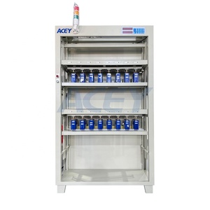 Máquina de clasificación de capacidad de batería de litio prismática de 5V 300A y 16 canales, probador de descarga de carga de celda de batería - Product Image 1