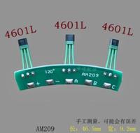Sensor Hall Motor Kendaraan Listrik Dengan Kabel Papan AH91 Y3141 41F Bagian Motor Sensor Hall 4601L Elemen Sensor Hall Sepeda Listrik 46.5mm