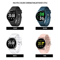 Reloj inteligente KW19 para hombre y mujer, pulsera inteligente deportiva con control del ritmo cardíaco y del sueño, presión arterial y música, para xiaomi e Ios
