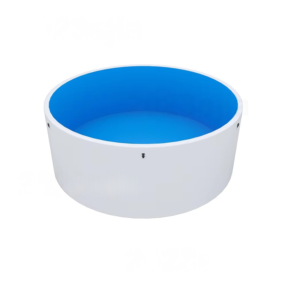 blue and white