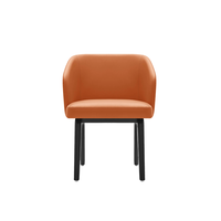Négociation de bureau et zone de réception Fauteuil à dossier haut et profil bas Chaise d'appoint de salon super confortable pour la maison