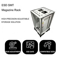Support de stockage antistatique ESD pour cartes PCB Leenol, pour ligne d'assemblage SMT, base métallique