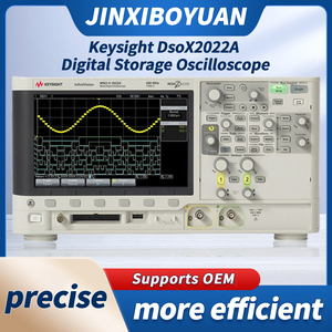 Keysight DSOX2022A 200 MHz 2 ช่องสัญญาณอนาล็อก 50000 รูปคลื่น/วินาที ออสซิลโลสโคปแบบดิจิตอลพร้อมหน่วยความจำ รับประกัน 3 เดือน OEM ปรับแต่งได้ - Product Image 1