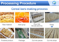 Ocean Date Energy Bar Machine Automatische Fruitbar Productielijn Kleine Granola Candybar Machine