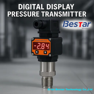 新入荷 0-250bar LEDインジケーター IP67 Modbus RTU 0.1%FS コンパクト圧力トランスミッター 表示圧力計 水産業向け - Product Image 2