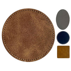 Patch en cuir véritable du fabricant, forme personnalisée pour baskets, patch en cuir PU personnalisé avec œillet métallique pour sacs à dos - Product Image 2