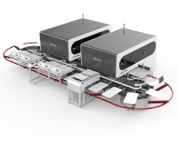 Printer Digital Hybrid Oval Tipe Xmay 20 Warna dengan Resolusi Tinggi Kapasitas Pencetakan 450 Pcs/Jam