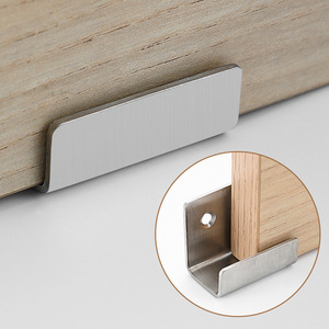 Thickened Stainless Steel Wall Mount <b>Hooks</b> 2.0mm Heavy Duty Polished Square Shape For Home Storage Organization - Product Image 4