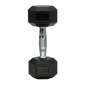 Brand New 7kg Anti-Slip Gym Dumbbells Set Power Weight Lifting Aerobic Fitness Exercise Workouts for Men Women Body Function
