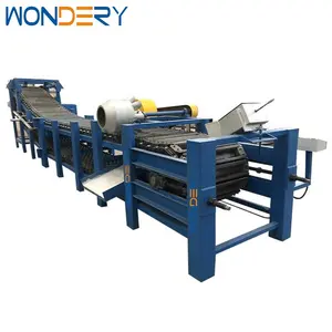 WONDERY Factory Price Automatic Copper Zinc Aluminum Ingot Conveyor Continuous Production Line Casting Machine