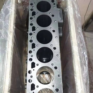 Bloc-cylindres en acier neuf jm pour moteur diesel 6BT5.9, pièces de machines de construction, emballage en bois - Product Image 1