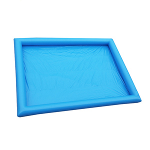 Grande <span class=keywords><strong>piscine</strong></span> gonflable pour chiens, usage intérieur/extérieur, 7 mm d'épaisseur, résistante aux UV, en PVC, pour chiots et enfants - Product Image 2