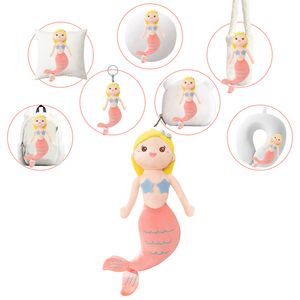 Jouets <span class=keywords><strong>de</strong></span> peluche <span class=keywords><strong>de</strong></span> <span class=keywords><strong>sirène</strong></span> unisexe personnalisés un PC tissu en peluche doux PP coton remplissage style mignon fonction amusante cadeaux <span class=keywords><strong>de</strong></span> bébé - Product Image 5