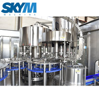 Machine automatique de remplissage et de scellage de bouteilles d'eau minérale pure pour petites entreprises en Chine