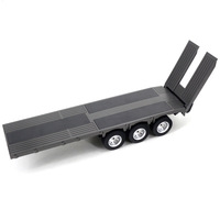 Huina 1318 Nouveau Camion Benne RC en Métal Gris-Blanc à Neuf Canaux 1:18 Électrique Multifonction Portée de Contrôle à Distance de 25m Prêt à l'Emploi