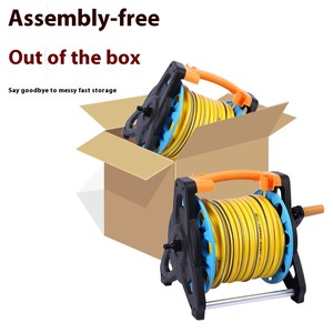 Grand support de tuyau <span class=keywords><strong>d</strong></span>'<span class=keywords><strong>arrosage</strong></span> en plastique quatre saisons pour camion, <span class=keywords><strong>tuyaux</strong></span> et enrouleurs de jardin, lavage de voiture <span class=keywords><strong>avec</strong></span> <span class=keywords><strong>enrouleur</strong></span> de tuyau, solution de stockage fabriquée - Product Image 2