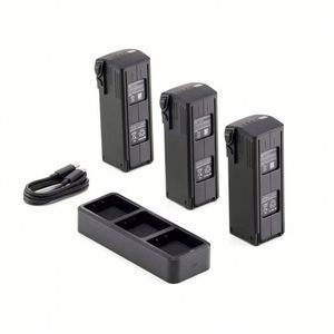 Nouveau kit de batteries d'origine pour la série Enterprise 3 / Compatible avec le drone Mavic 3E, comprend 3 batteries et un hub de charge - Product Image 5