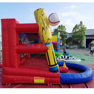 Juegos hinchables outdoor immersive baseball hitting <b>game</b> batter up commercial interactive <b>inflatable</b> <b>games</b> - Product Image 5
