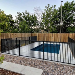 Clôture de jardin décorative en métal fer forgé en acier galvanisé Clôture Gardon en métal Garde-corps en aluminium Poteaux de clôture en acier - Product Image 5