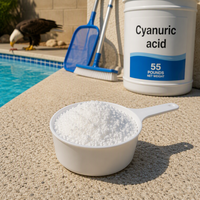 Acide cyanurique C3H3N3O3 pour piscines, entrepôt américain SS0918