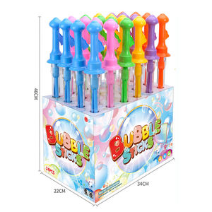 Varita de burbujas de juguete de verano para actividades al aire libre/interiores, recuerdos para fiestas de boda, suministros, varita sopladora de burbujas colorida para niños - Product Image 3