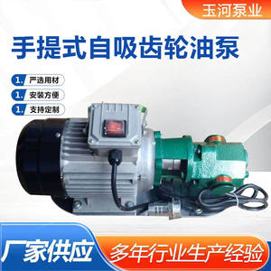 Bomba de Aceite Autocebante Portátil, Bomba de Tornillo Eléctrica, Bomba de Aceite Autocebante Manual - Product Image 6