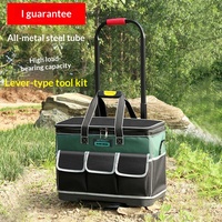 Boîte à outils et sac de transport en plastique, forme carrée, grande capacité, durable, multifonctionnelle, fabriqué en Chine