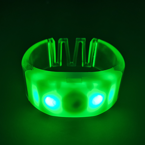 Pulsera <span class=keywords><strong>Coldplay</strong></span> flash LED Vibe con controlador DMX para vacaciones de fiesta - Product Image 2
