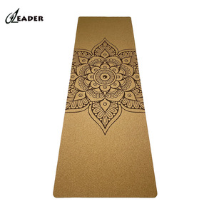 China Wholesale Mandala Organic Custom Printed Eco Friendly Mat De Yoga Cork - Product Image 2