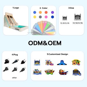 <span class=keywords><strong>Piscine</strong></span> gonflable pour enfants avec toboggan, château gonflable aquatique pour fêtes en extérieur et <span class=keywords><strong>location</strong></span> - Product Image 4