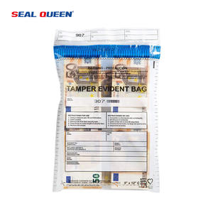 Seal Queen Bank/<span class=keywords><strong>Police</strong></span>/Prison Security Cash Bag Enveloppes de documents Inviolable Sac de sécurité de dépôt - Product Image 4