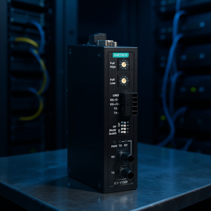 Convertidor de Fibra Óptica Moxa ICF-1150I, Conector SC, Ethernet Industrial - Product Image 3