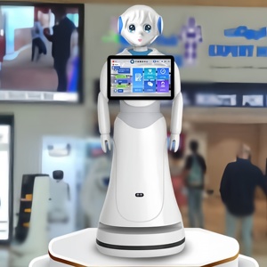 หุ่นยนต์มนุษย์หุ่นยนต์อัจฉริยะต้อนรับต้อนรับแม่บ้าน - Product Image 3