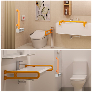 Hang Seng <b>Grab</b> <b>Bars</b> ZH-101A Wall Mounted Anti Slip Durable For Elderly And Disabled Support - Product Image 3