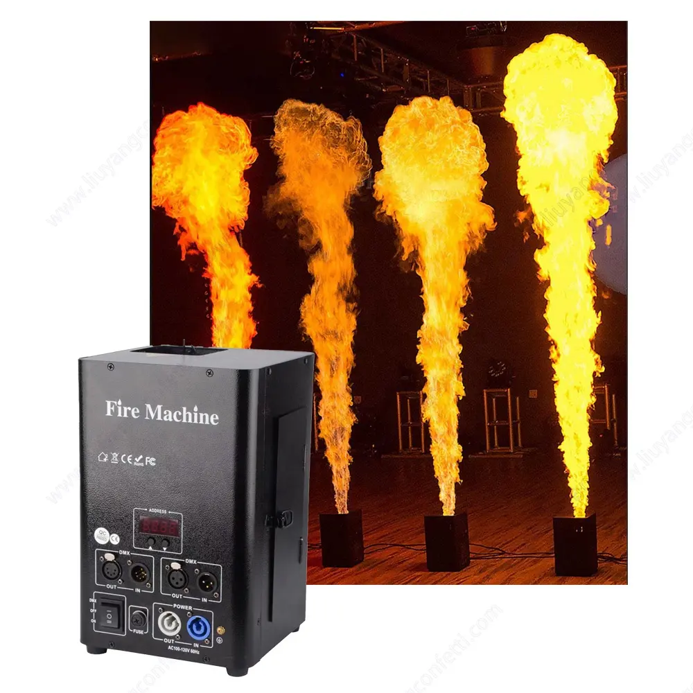 Lpg Fire Outdoor und Indoor Feus Jets De Scene Effets Speciaux Werfer für Konzert veranstaltungen Dj Dmx Flame Stage Effects Machine