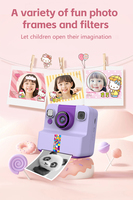 Layar IPS Klasik A30 2025 180 °   Mesin Pencetak Foto Mini Lipat dengan Multi Filter Bingkai, Perekam Video, dan Pencetak Foto