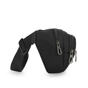 Men's Waist Bag Oxford Cloth Waterproof Multi Compartment Everyday Use Black Gray Military Green Dark Blue Spring 2025 - Product Image 3