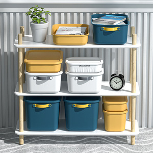 Chất lượng cao đa năng 2l-18l Stackable quần áo Organizer <span class=keywords><strong>Box</strong></span> mỹ phẩm hoàn thiện nhựa lưu trữ <span class=keywords><strong>Box</strong></span> với nắp - Product Image 3