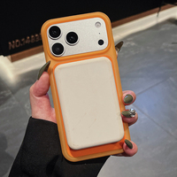 Coque de téléphone portable magnétique en silicone de luxe, design professionnel, antichoc, pour iPhone 17 14 15 Pro Max 16 Plus Air, MOQ 500