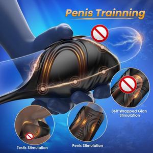 Nuovo Massaggiatore Prostatico Vibrodinamico a Forma di Pesce Diavolo, Stimolatore Emotivo, Plug Anale in Silicone 100% Impermeabile 400G per Adulti - Product Image 5