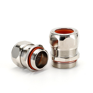 Stainless Steel Cable Gland Pg16 32 <b>Threaded</b> Connector Ip65 Waterproof For Armored Cable High Voltage Application - Product Image 1