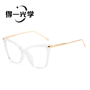 แว่นตาทรงแคทอาย กรองแสงสีฟ้า สำหรับผู้หญิง กรอบใหญ่ เลนส์อะซี - Product Image 4