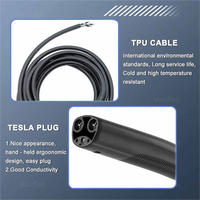 VanTon 16A 32A 48A 80A Tesla EV câble prise NACS connecteur Tesla pour chargeur de niveau 2 ou station de charge 5m cordon