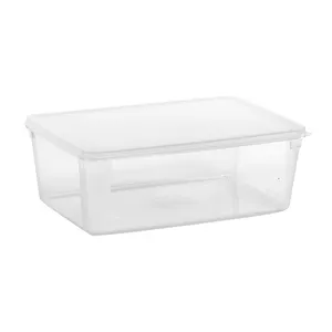 4.5L Plastic Container Voedsel Verpakking Luchtdicht Clear Storage Containers Voor Voedsel