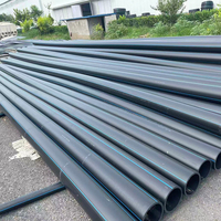 Tuyau d'irrigation agricole en PEHD épaissi, raccords pour eau potable, tuyau en PE noir