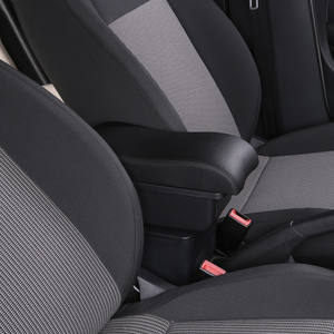 Vtear Bracciolo Anteriore per Renault <span class=keywords><strong>Sandero</strong></span> 2016-2018 in ABS, con Ricarica USB, Portabicchieri, Accessorio Modello - Product Image 5