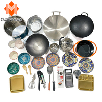 Set Peralatan Masak Keramik Modern Anti Lengket 6pcs Panci Wajan Warna-warni Grosir Set Peralatan Masak