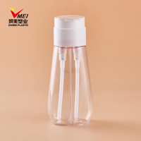 Tube cosmétique personnalisé 2-en-1, 400 ml, 500 ml, emballage à double compartiment pour dentifrice/brosse à dents, lotion corporelle, soin capillaire