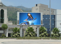 Écran LED extérieur étanche P10 à prix d'usine, module d'affichage publicitaire